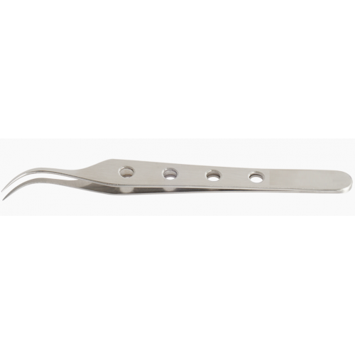 DJH-007 Curved Forceps With Hole