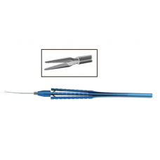 DT50-170  23G Micro Incision Forceps “Crocodile” Serrated Tips