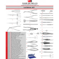 Lacrimal ophthalmic Instrument Set