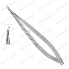 DJE-1504-Ultra Fine Curved Micro Needle Holder